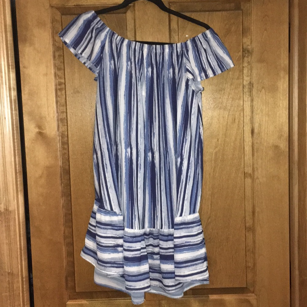Off the shoulder summer dress